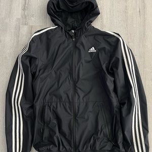 Adidas lightweight hooded zip up